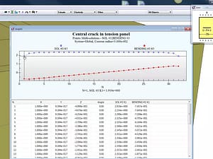 StressCheck Demo: Centrally Cracked Panel in Tension and Bending