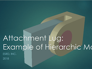 Hierarchic Modeling Example: Attachment Lug