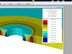 StressCheck Tutorial: Mapping Cold Working Residual Stresses to a Reamed Part via BRS Method