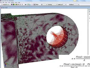 StressCheck Tutorial: Defining and Assigning a Parabolic Shear Stress Formula Distribution