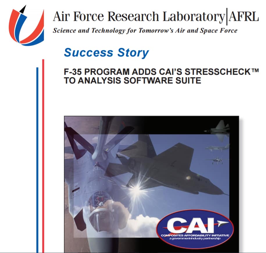 AFRL CAI Success Story