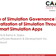 The Role of Simulation Governance in the Democratization of Simulation Through the Use of Smart Simulation Apps