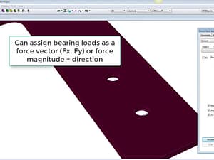 StressCheck Tutorial: Bearing Load