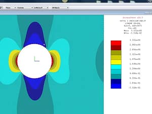 StressCheck Demo: 2D Stress Concentration Factor for Offset Hole