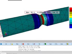 StressCheck Demo: 3D Stress Concentration Factor Analysis for a V-Notch Specimen