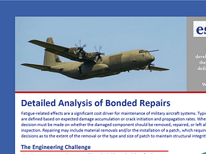 Application Brief: Detailed Analysis of Bonded Repairs