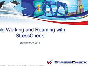 Helpful Hints and Tips: Cold Working and Reaming