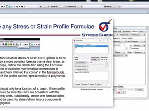 StressCheck Demo: 3D Subsurface Residual Stress (SRS) Distortion Analysis