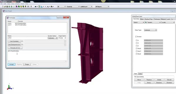 StressCheck Tutorial: Computation of Cross Section Centroid