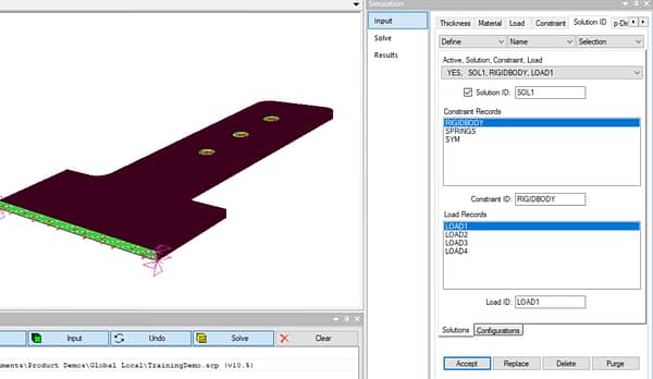 StressCheck Tutorial: Influence of Boundary Conditions on Stress Concentrations