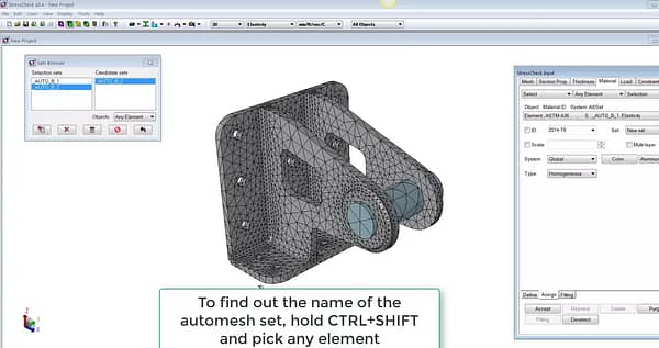 StressCheck Tutorial: Assigning Material Properties