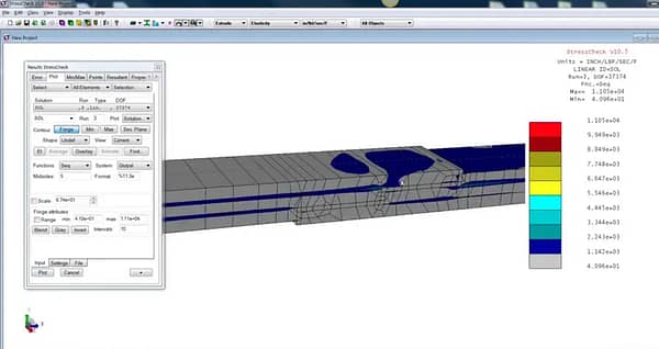 StressCheck Tutorial: Stepped Ply Bonded Lap Joint (Extruded)