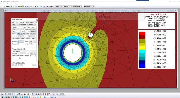 StressCheck Tutorial: 2D Interference Fit Bushing