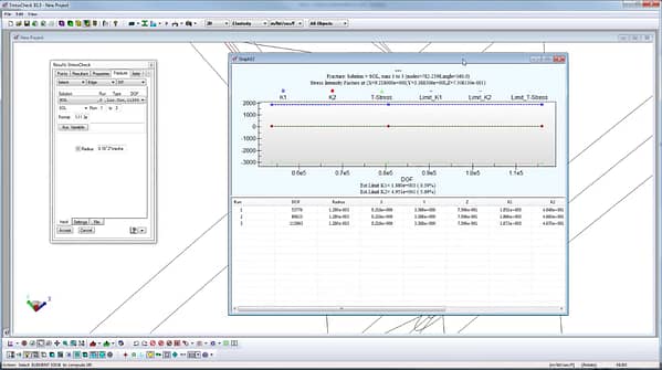 StressCheck Tutorial: Improving SIF Convergence in a Cracked Contact Model