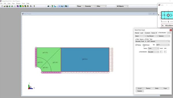 StressCheck Tutorial: Checking Current P-Levels for Bounded p-Discretization via Display Attribute
