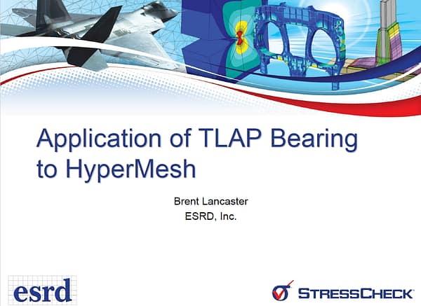 Helpful Hints and Tips: Application of TLAP Bearing to HyperMesh Import