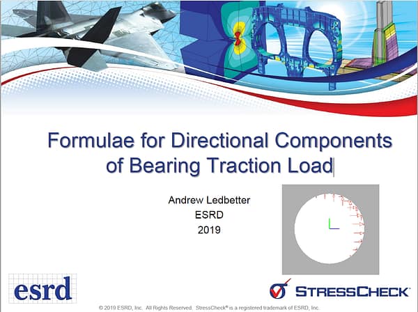 Helpful Hints and Tips: Representing the Directional Components of a Bearing Traction Distribution