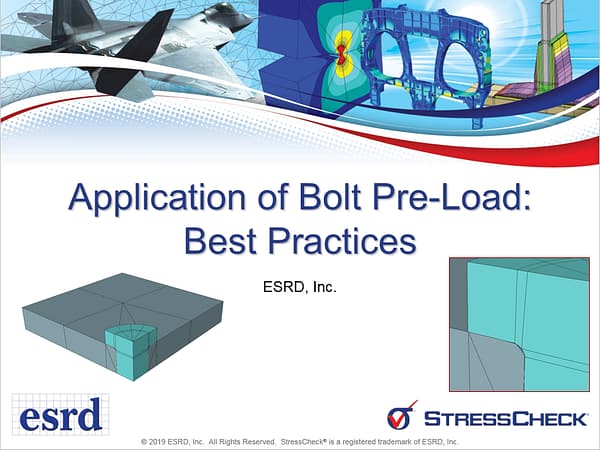 Helpful Hints and Tips: Application of Bolt-Preload via Multi-Body Contact