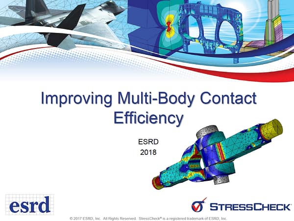 Helpful Hints and Tips: Improving Multi-Body Contact Efficiency