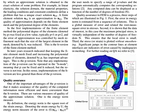 Introduction to P-Version FEM Technical Brief