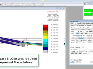StressCheck Tutorial: Linear vs Nonlinear Results for a Single Lap Joint