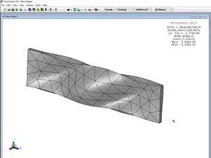 StressCheck Demo: Shear Panel Buckling Load Factor Analysis