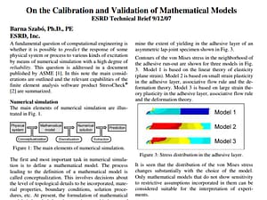 Verification and Validation Technical Brief