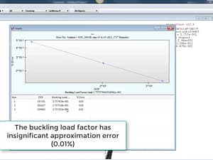 StressCheck Tutorial: Displacement-Controlled Buckling Analysis