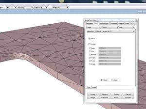 StressCheck Tutorial: Guiding the MeshSim Automesher with Imprint and Boolean-Union Operations