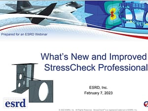 What's New and Improved in StressCheck Professional Webinar Slides (2023)