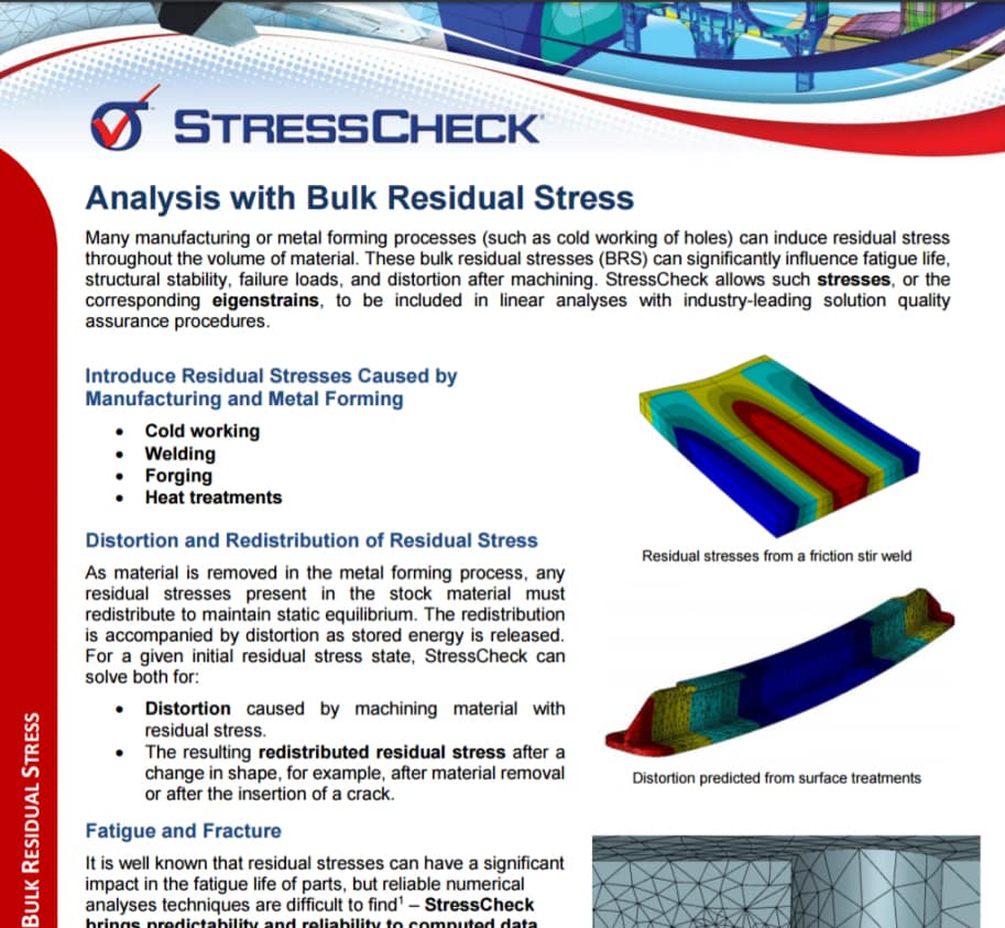 Bulk Residual Stress Product Brief