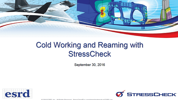 Helpful Hints and Tips: Cold Working and Reaming