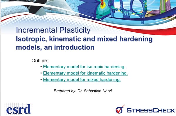 Incremental Plasticity Hardening Models - An Introduction