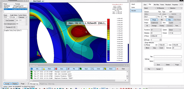 StressCheck Tutorial: Plot Overview