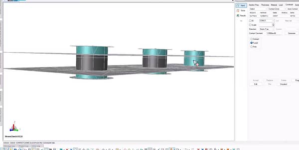 StressCheck Tutorial: 3D Splice Joint Hierarchic Modeling with Free/Fused Auto Contact