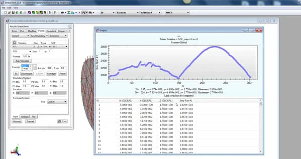 StressCheck Tutorial: Influence of Contact Zone Mismatch on Local Stresses