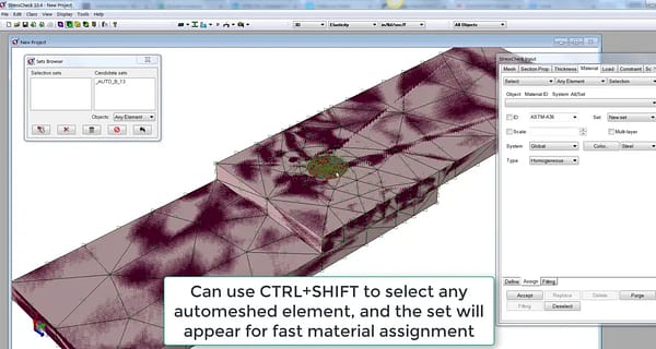 StressCheck Tutorial: Multi-Body Contact with Defined Parts