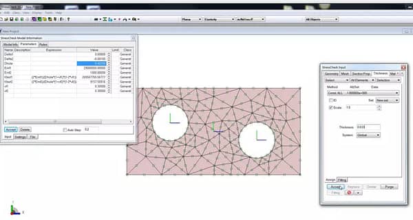 StressCheck Demo: 2D Cold Working Analysis