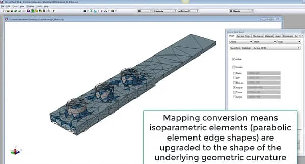 StressCheck Tutorial: Boundary Layer Refinement and P-Discretization in Contact Regions