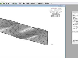 StressCheck Demo: Shear Panel Buckling Load Factor Analysis