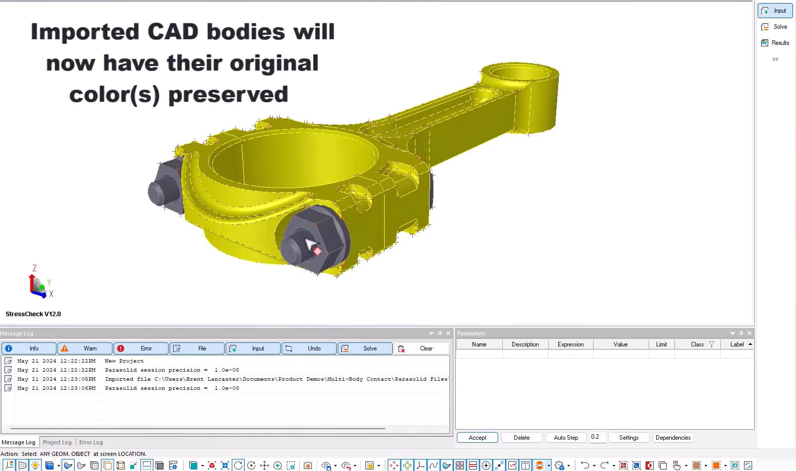 StressCheck Demo: What's New in StressCheck v12.0
