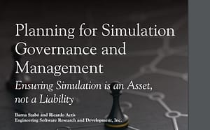 ESRD Pens SimGov Article for July 2021 NAFEMS Benchmark Magazine