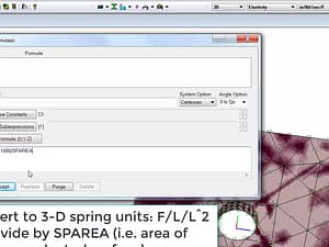 StressCheck Tutorial: Defining a Formula Spring Coefficient