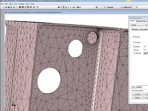 StressCheck Tutorial: Extending an Elliptical Crack and Updating Mesh Assignments