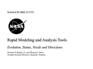 Rapid Modeling and Analysis Tools (NASA)