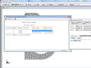StressCheck Demo: 2D Margin Check Analysis