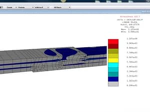 StressCheck Tutorial: Stepped Ply Bonded Lap Joint (Extruded)