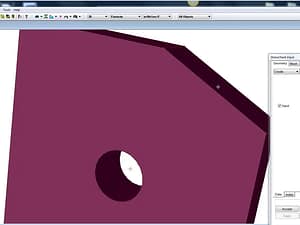 StressCheck Tutorial: Creating System by 3-Pt Plane with X-axis Normal to Surface