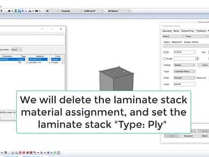 StressCheck Tutorial: Assigning Laminate Orthotropic Materials