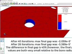 StressCheck Tutorial: Multi-Body Contact Solver Options/Plot Functions